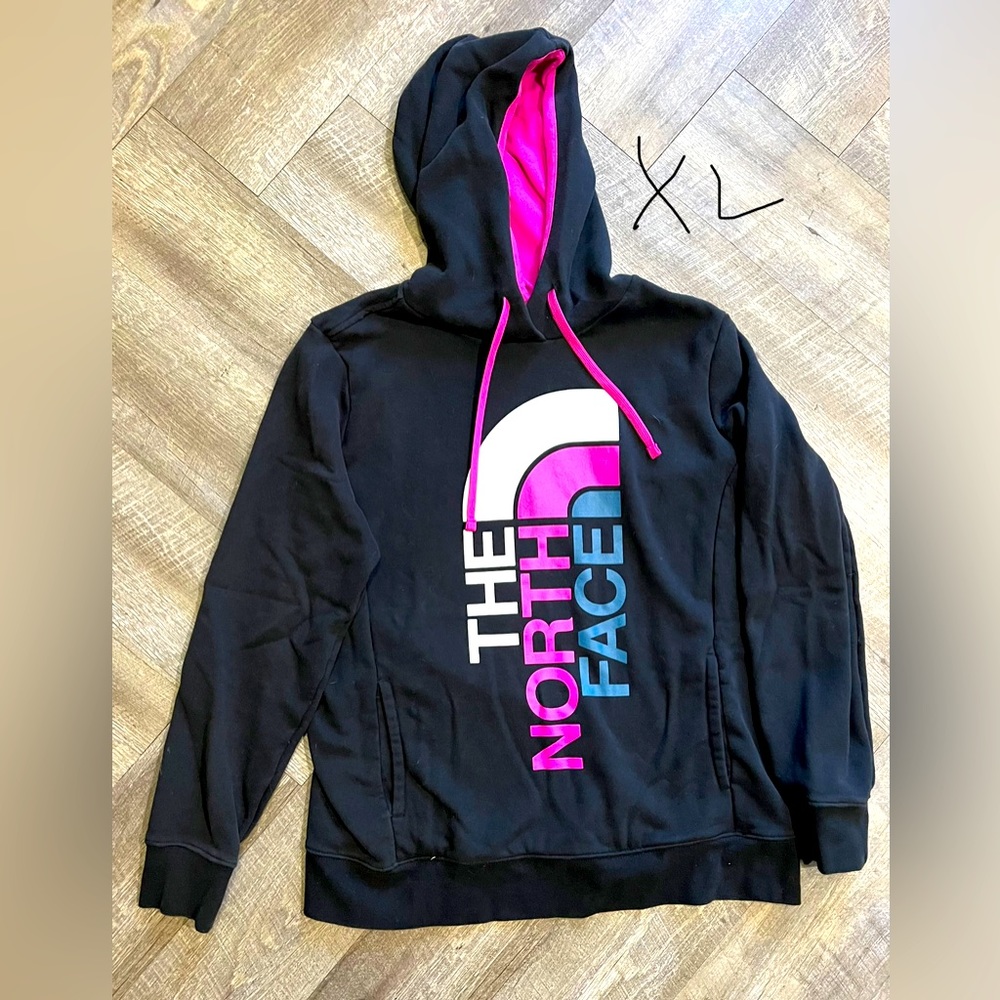 The North Face sweatshirt